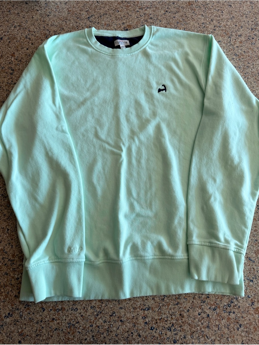 Cuffy’s of Cape Cod Light Mint Crewneck Sweatshirt